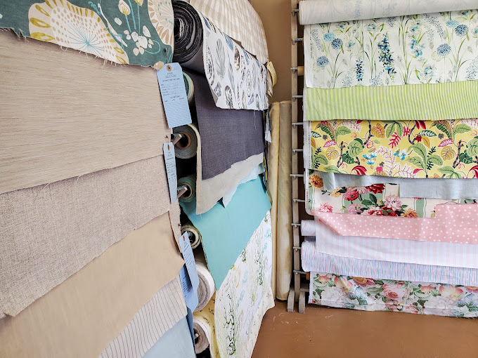 Fabric materials for custom furniture